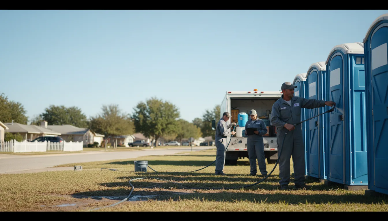 Long-Term Portable Toilet Rental in New Salem, IL near me